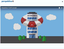 Tablet Screenshot of perspektiva-it.dk
